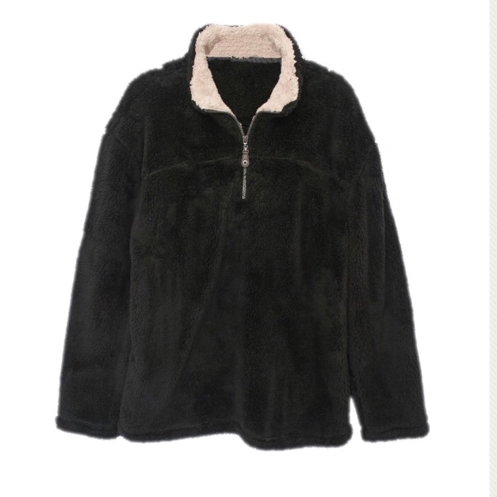Arctic Point Fluffy Sherpa Pullover - Light jacket